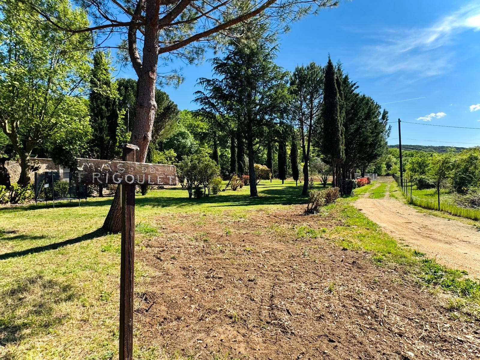 Entrée du domaine